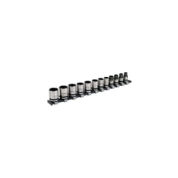 AK2741B 12pc 3/8"Sq Drive Lock-On Socket Set - Black Series