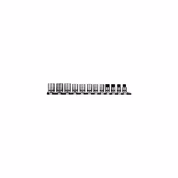 AK2741B 12pc 3/8"Sq Drive Lock-On Socket Set - Black Series