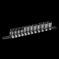 Socket Set 12pc 3/8&quot;Sq Drive Metric - Black Series