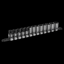Socket Set 13pc 1/2&quot;Sq Drive Metric - Black Series