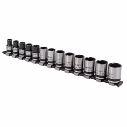 Sealey Premier Black Lock-On&trade; Socket Set 1/2"Sq Drive 13pc AK2742B - Additional view 5