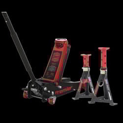 Trolley Jack 3t & Axle Stands (Pair) 3t per Stand Combo