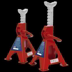 Axle Stands (Pair) 2 Tonne Capacity per Stand Ratchet Type
