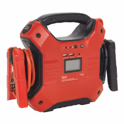 Sealey 12/24V Jump Starter Power Pack Lithium-ion Phosphate (LiFePo4) 1200/600 Peak Amps SL32S