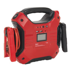 Sealey 12/24V Jump Starter Power Pack Lithium-ion Phosphate (LiFePo4) 1200/600 Peak Amps SL32S