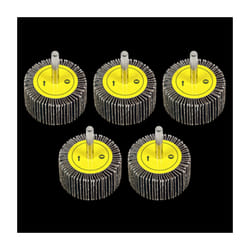 Flap Wheel 50 x 25mm 60Grit 6mm Shaft - Pack of 5 - FW5025605
