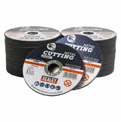 Sealey 115 x 3mm Cutting Disc 22mm Bore - Pack of 50 PTC/115C50