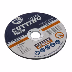 Sealey 100 x 3mm Cutting Disc 16mm Bore - Pack of 50 PTC/100C50 - Additional view 6