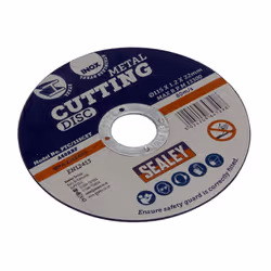 Sealey 115 x 1.2mm Cutting Disc 22mm Bore - Pack of 100 PTC/115CET100 - Additional view 6