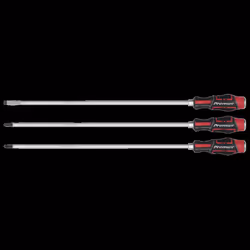 Screwdriver Set 3pc Hammer-Thru 450mm