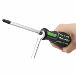 Hammer-Thru Screwdriver Set Hi-Vis Green 9pc