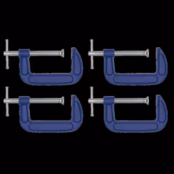 G-Clamp 100mm - Pack of 4