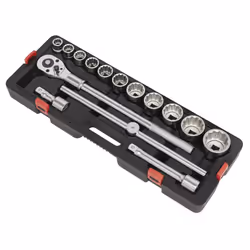 Sealey Premier Socket Set 3/4"Sq Drive 12-point 15pc AK2583 - Additional view 5
