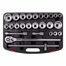 Socket Set 26pc 3/4&quot;Sq Drive 12-point WallDrive&#174;