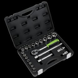 Socket Set 21pc 1/2&quot;Sq Drive Metric
