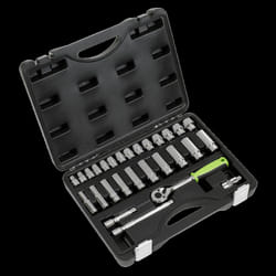 Socket Set 28pc 3/8&quot;Sq Drive 6pt WallDrive&#174; Metric