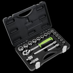 Socket Set 19pc 3/8&quot;Sq Drive Metric