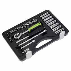 Sealey Siegen Socket Set 1/4"Sq Drive 26pc S01234 - Additional view 6