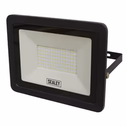 Sealey Extra-Slim Floodlight with Wall Bracket 100W SMD LED LED115