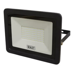 Sealey Extra-Slim Floodlight with Wall Bracket 100W SMD LED LED115