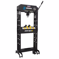 Sealey Viking Floor Type Air/Hydraulic Press with Sliding Ram and Foot Pedal 30 Tonne PPF301S