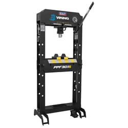 Sealey Viking Floor Type Air/Hydraulic Press with Sliding Ram and Foot Pedal 30 Tonne PPF301S