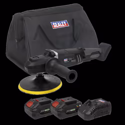 Brushless Rotary Polisher Kit &#216;180mm 20V SV20 Series - 2 Batteries