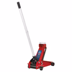 Sealey Trolley Jack 3 Tonne 3T Roadmaster Hydraulic Lifting Long Handle 3290CX - Additional view 5