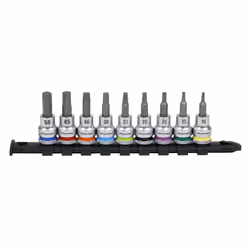 TRX-Star* Socket Bit Set 9pc 3/8&quot;Sq Drive  - Platinum Series