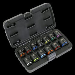 Impact Socket Set 13pc 1/2&quot;Sq Drive Metric
