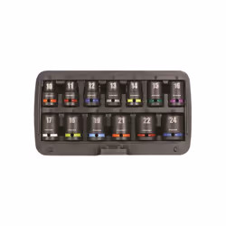 Impact Socket Set 13pc 1/2"Sq Drive Metric - Additional view 4