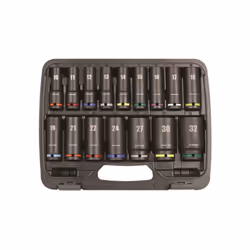 Impact Socket Set 16pc 1/2"Sq Drive Deep Metric - Additional view 4