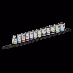 Socket Set 12pc 3/8"Sq Drive 6pt WallDrive® Metric