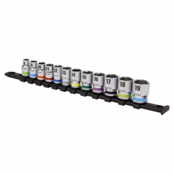 Socket Set 12pc 3/8&quot;Sq Drive 6pt WallDrive&#174; Metric