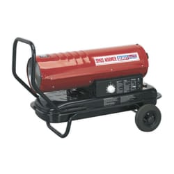 Sealey Space Warmer&reg; Kerosene/Diesel Heater with Wheels 70,000Btu/hr AB7081