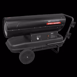 Space Warmer&#174; Kerosene/Diesel Heater 240,000Btu/hr with Wheels