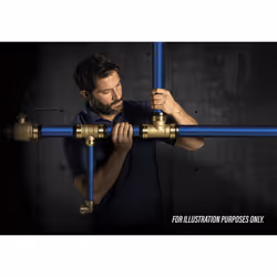 Sealey SharkBite&reg; Equal Tee 15mm SBA15ET