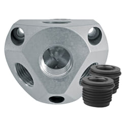 Sealey Speedfit&reg; Wall Box 3 x 1/2" BSP Connection CAS12WB