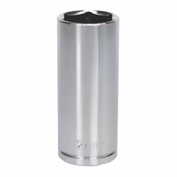 Sealey Siegen Deep Socket 1/2"Sq Drive 24mm S0679