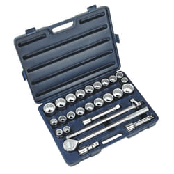 Sealey Premier Metric/Imperial Socket Set 3/4"Sq 12-Point 26pc AK2582