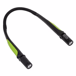 SMD LED Rechargeable Neck Torch 320 Lumen - NT320LED, Black/Green