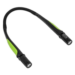 SMD LED Rechargeable Neck Torch 320 Lumen - NT320LED, Black/Green
