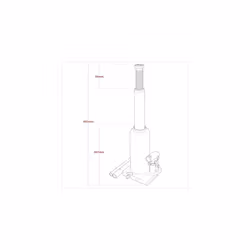 5 Tonne Bottle Jack - PBJ5S - Additional view 5