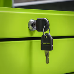 Sealey Superline PRO&reg; Push-to-Open Topchest 4 Drawer - Green APPD4G - Additional view 6