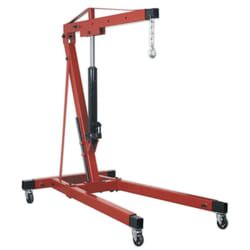 Sealey Long Reach Engine Crane with Extendable Legs 1 Tonne SC10LR