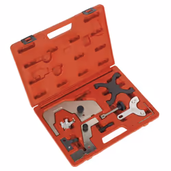 Sealey Petrol Engine Timing Tool Kit - for Ford, Volvo, Mazda 1.5, 1.6, 2.0 - Belt/Chain Drive VSE6160