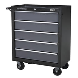 Sealey American PRO&reg; Rollcab 5 Drawer - Black/Grey AP2505B