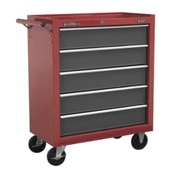 Sealey American PRO&reg; Rollcab 5 Drawer - Red/Grey AP22505BB