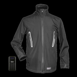 5V Heated Rain Jacket - Medium with Power Bank