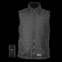 5V Heated Puffy Gilet - 44&quot; to 52&quot; Chest with Power Bank 10Ah
